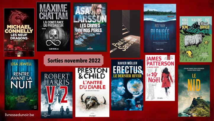 Sorties novembre 2022
